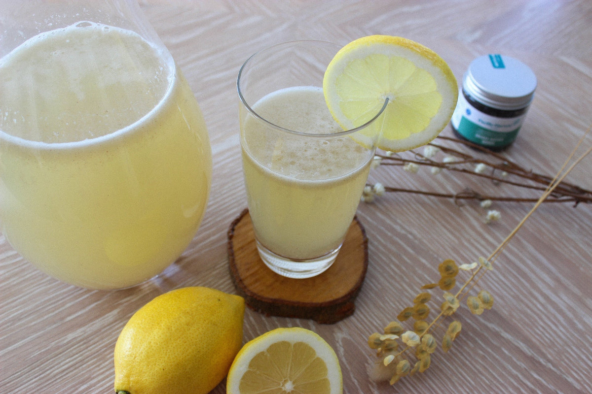 Healing Irish Sea Moss Lemonade | Pacific Harvest US
