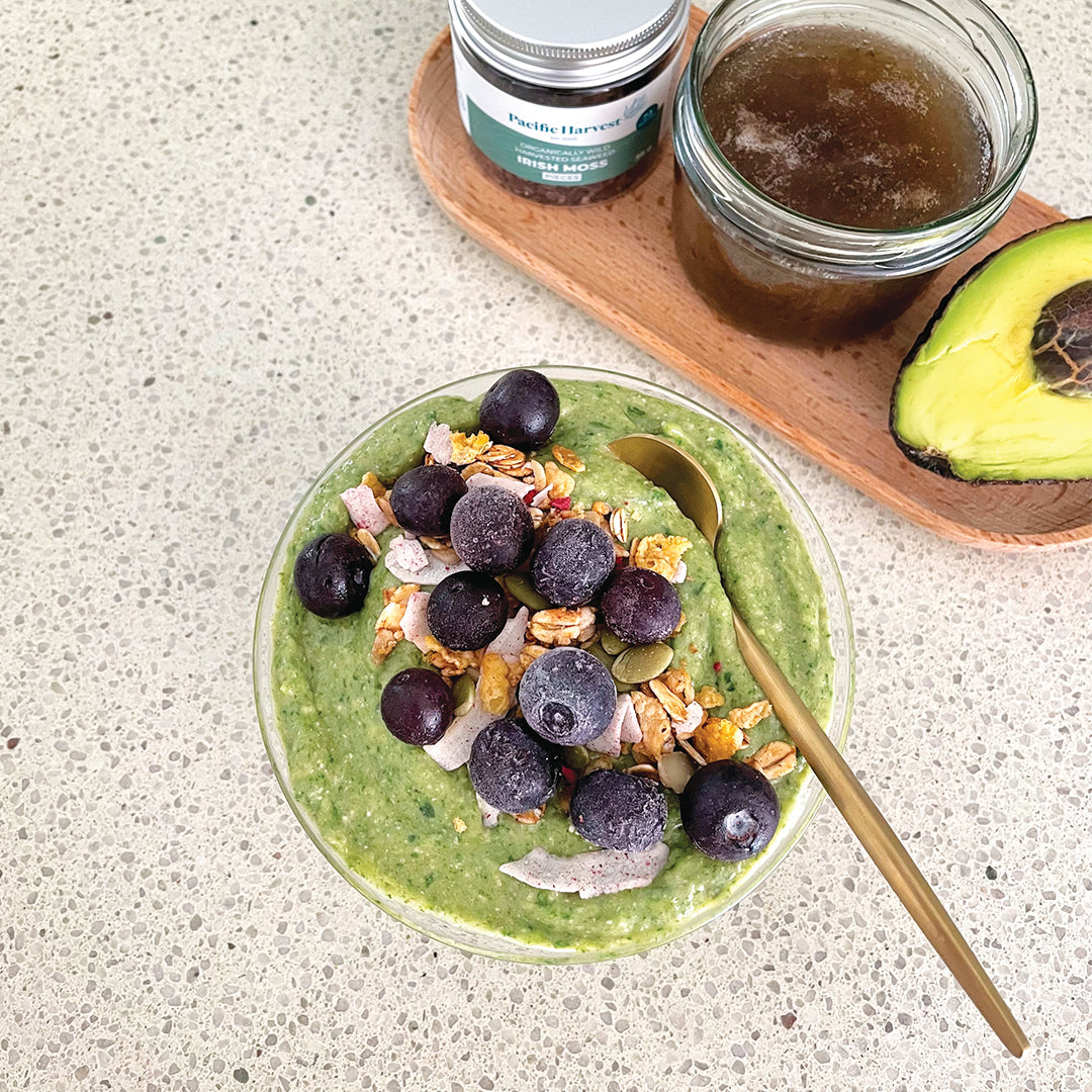 Olivia’s Banana, Avocado & Irish Moss Smoothie