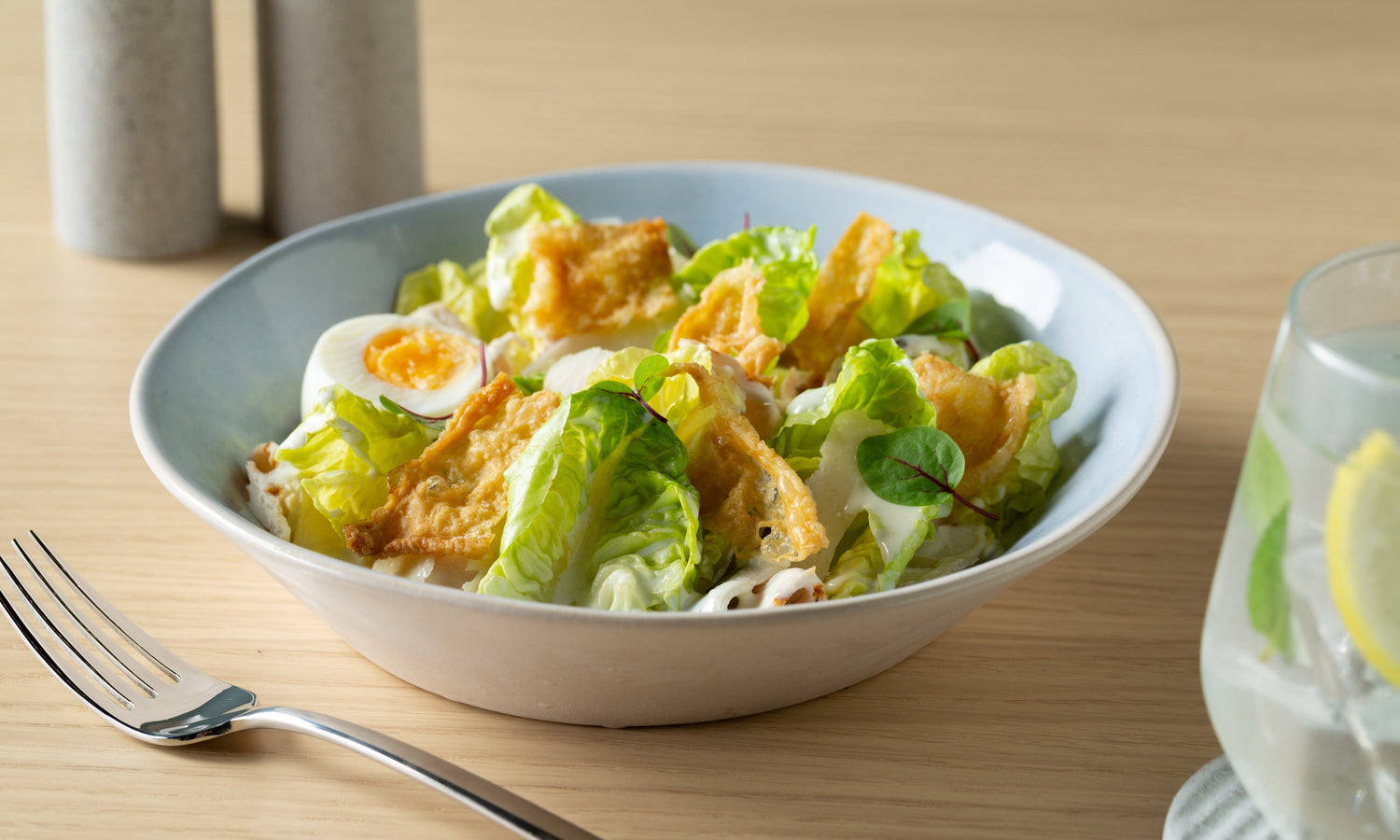 Grilled Chicken Salad with Lemon Kelp