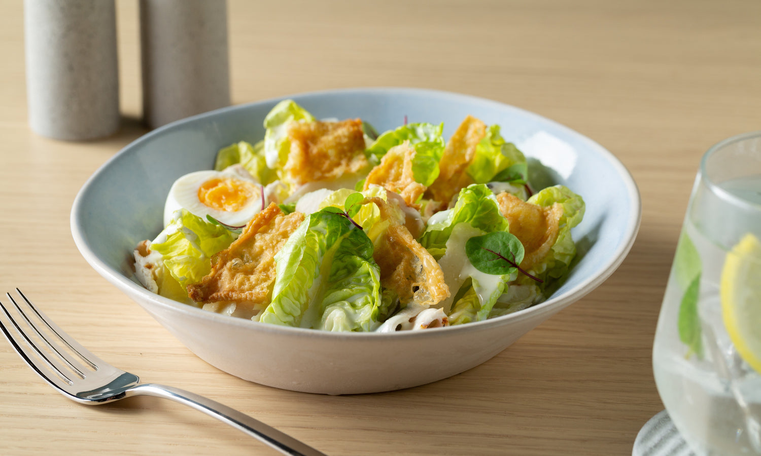 Grilled Chicken Salad with Lemon Kelp