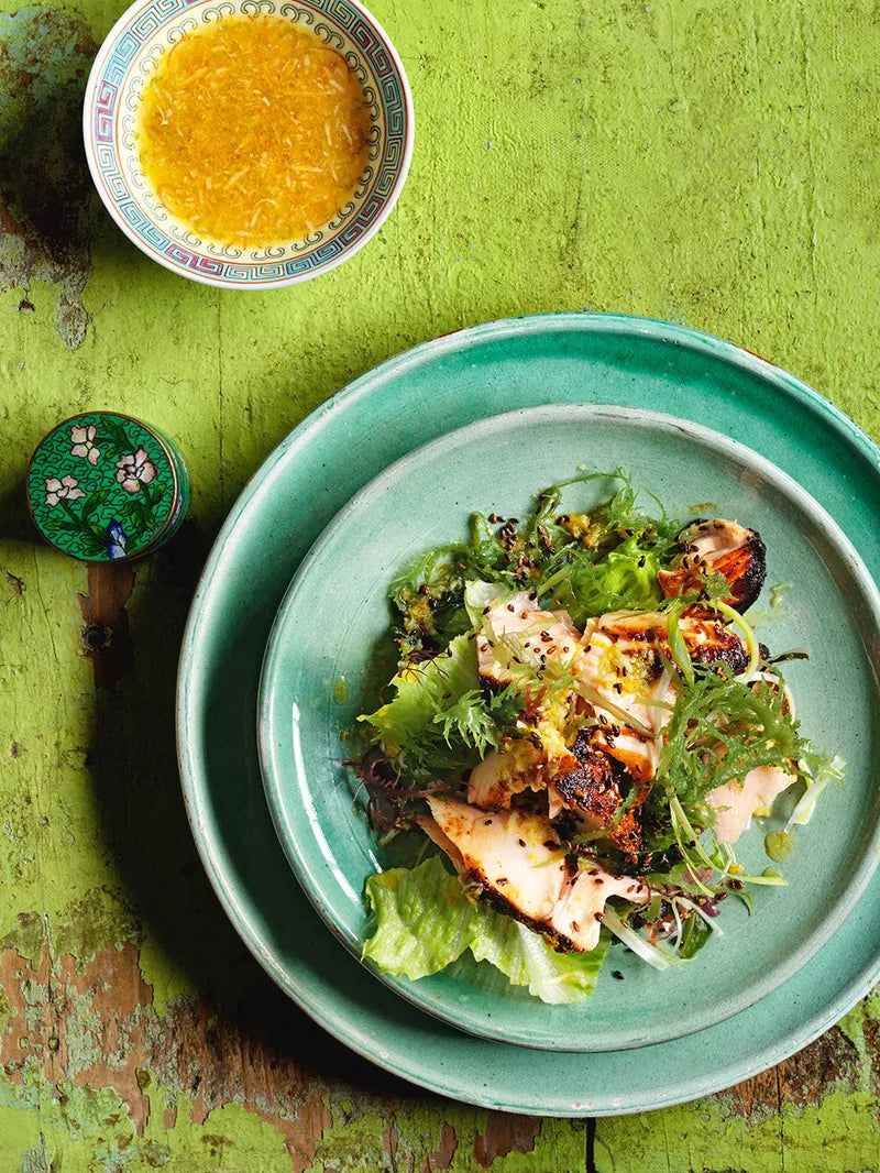 Grilled Salmon Recipe with Furikake Seasoning (GF)