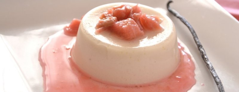 Agar Panna Cotta with Coconut