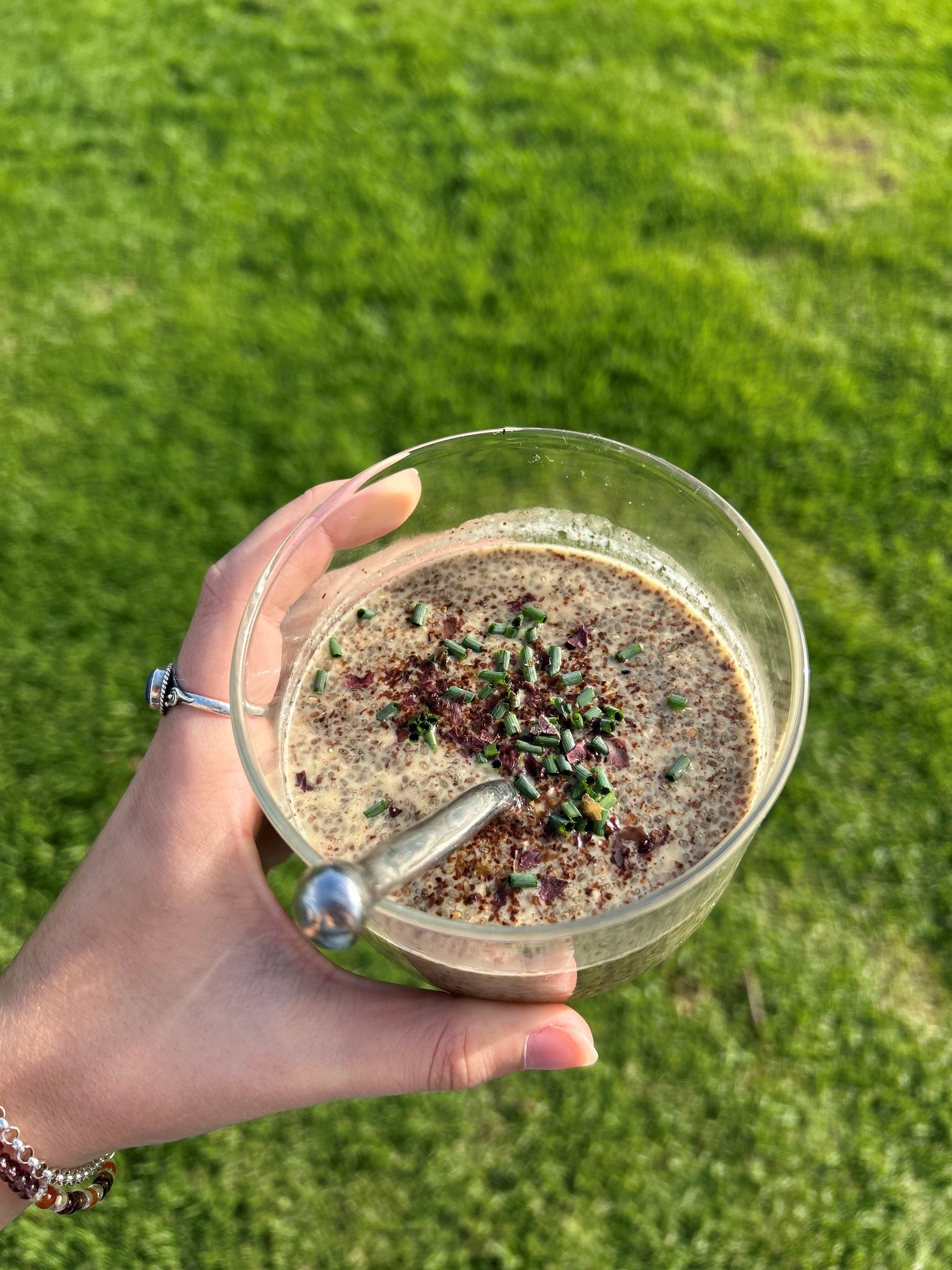 Savoury chia seaweed pudding pacific harvest