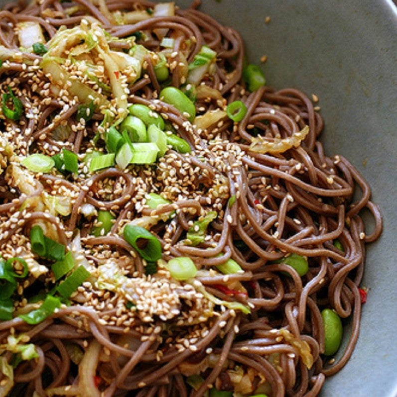 Soba Noodle Salad with Furikake Seasoning