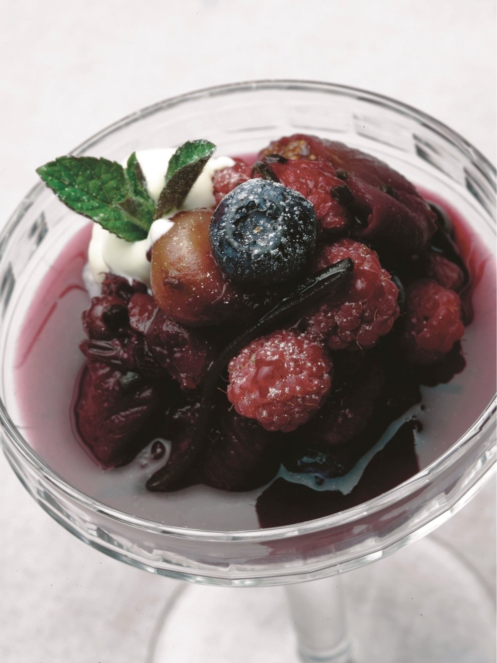 Winter Fruit Salad Recipe with Sea Spaghetti