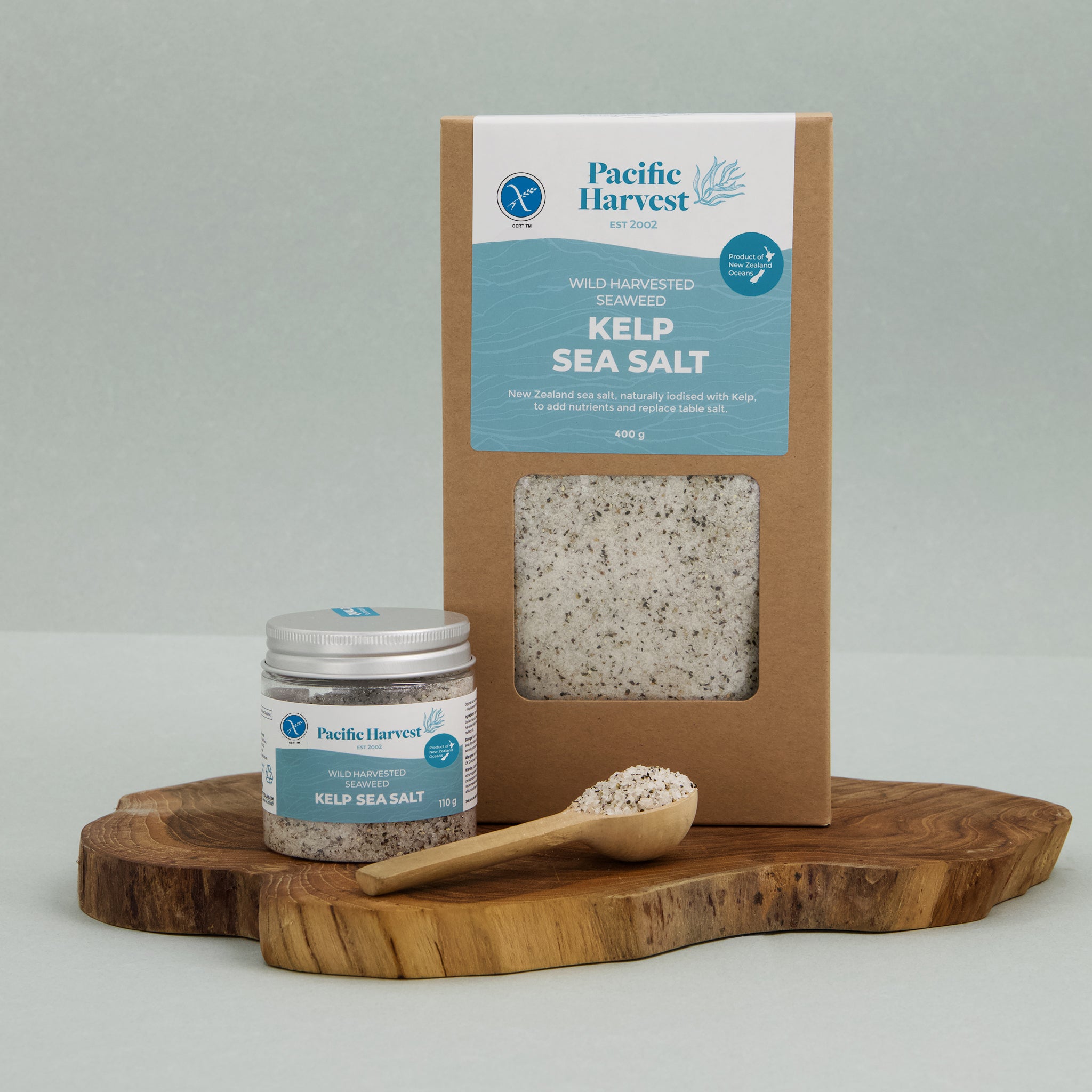 Kelp Sea Salt (Gluten Free, NZ Made, Naturally Iodised)
