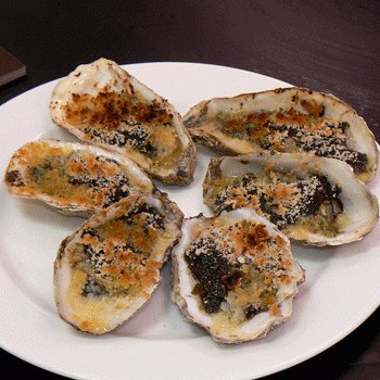 Oyster Gratin Recipe with Nori