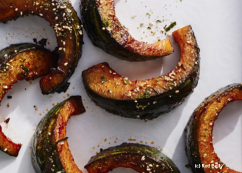 Roasted Pumpkin Recipe with Furikake