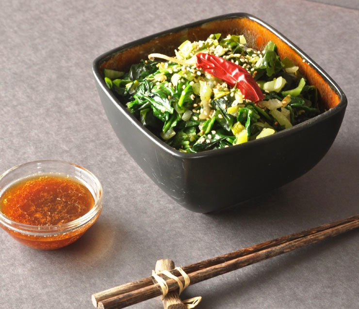 Spicy Vegetable Stir-Fry Recipe with Wakame