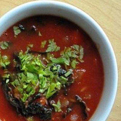 Tomato Soup Recipe with Wakame