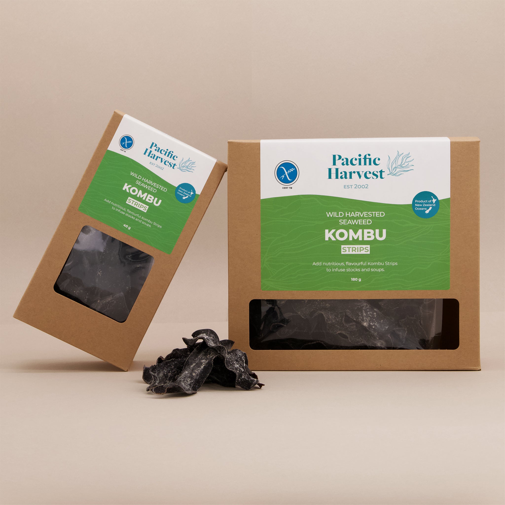 Kombu Seaweed (Raw, NZ Harvested, Gluten Free)