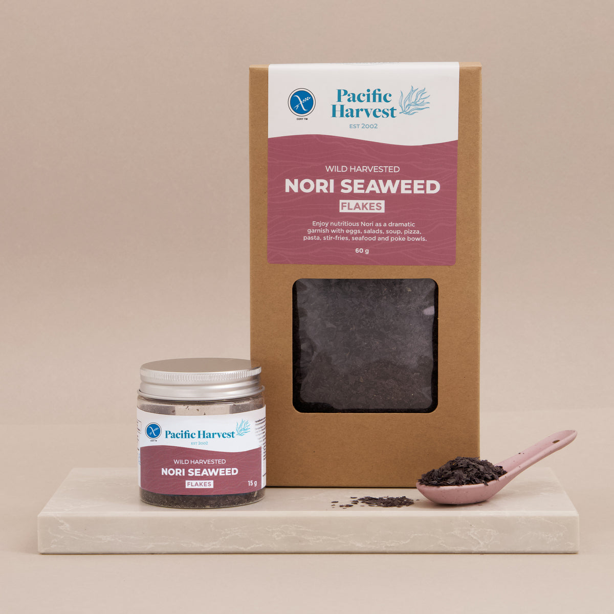 Nori Seaweed (Raw, Gluten Free, Ethically Harvested) Pacific Harvest NZ